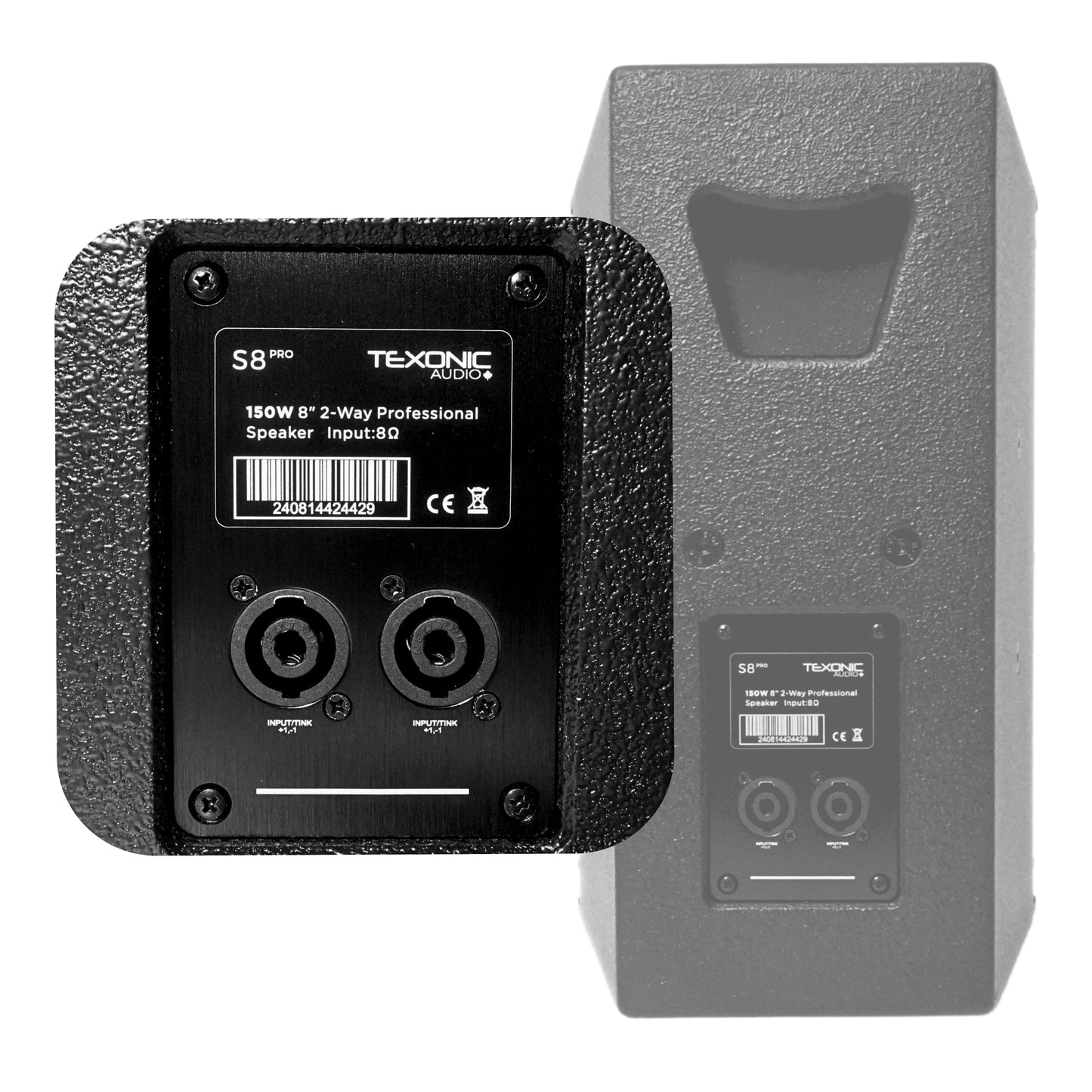 TEXONIC PROS Series 2-Way Passive Loudspeaker – 8"/10"/12"/15" Professional PA Speaker for Live Sound & Venues