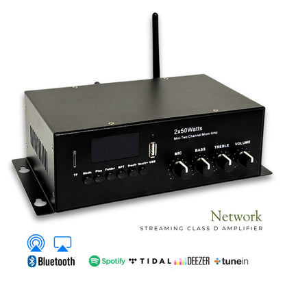 Amplificateur commercial TEXONIC 60W | 6 canaux | Canada