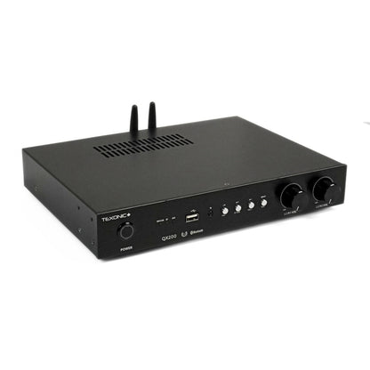 QX200 Dual Zone Network Streaming Amplifier – 4 Channel Wi-Fi & Bluetooth Multi-Room Audio Amplifier 4×60W