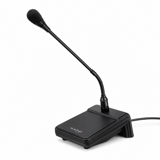 TEXONIC TM-C50P Tabletop Cardioid Paging Microphone