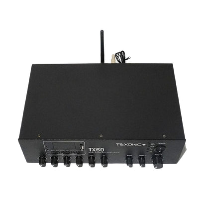 TEXONIC 60W Commercial Amplifier | 6 Channels | Canada