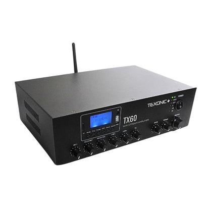 TEXONIC 60W Commercial Amplifier | 6 Channels | Canada