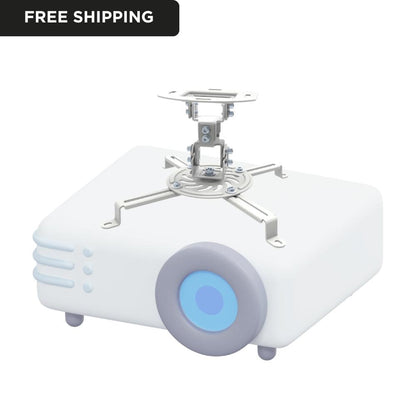 Low profile Ceiling Projector Mount | Holds up to 30lbs - TEXONIC AV Inc