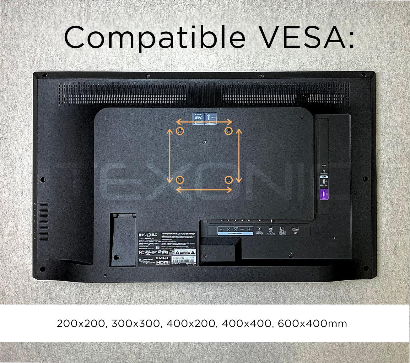 37"-90" Full Motion TV Wall Mount | up to 65kg/143lbs - TEXONIC AV Inc