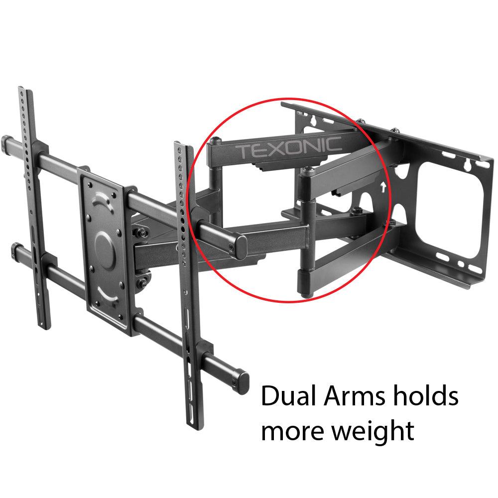 37"-90" Full Motion TV Wall Mount | up to 65kg/143lbs - TEXONIC AV Inc
