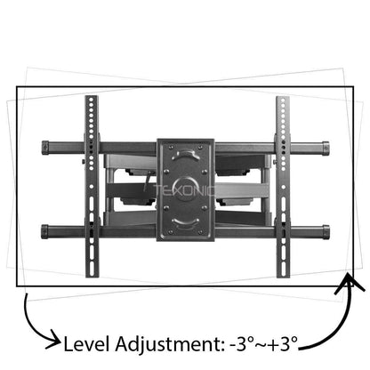 37"-90" Full Motion TV Wall Mount | up to 65kg/143lbs - TEXONIC AV Inc