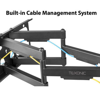 37"-90" Full Motion TV Wall Mount | up to 65kg/143lbs - TEXONIC AV Inc