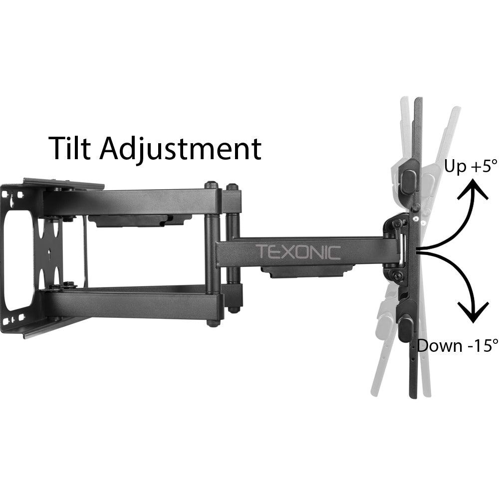 37"-90" Full Motion TV Wall Mount | up to 65kg/143lbs - TEXONIC AV Inc