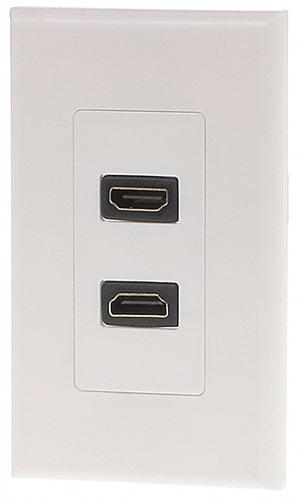 Dual HDMI® Wall Plate