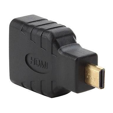 HDMI® Micro Connector Male to HDMI® Female Adapter (H-HD7703) - TEXONIC AV Inc