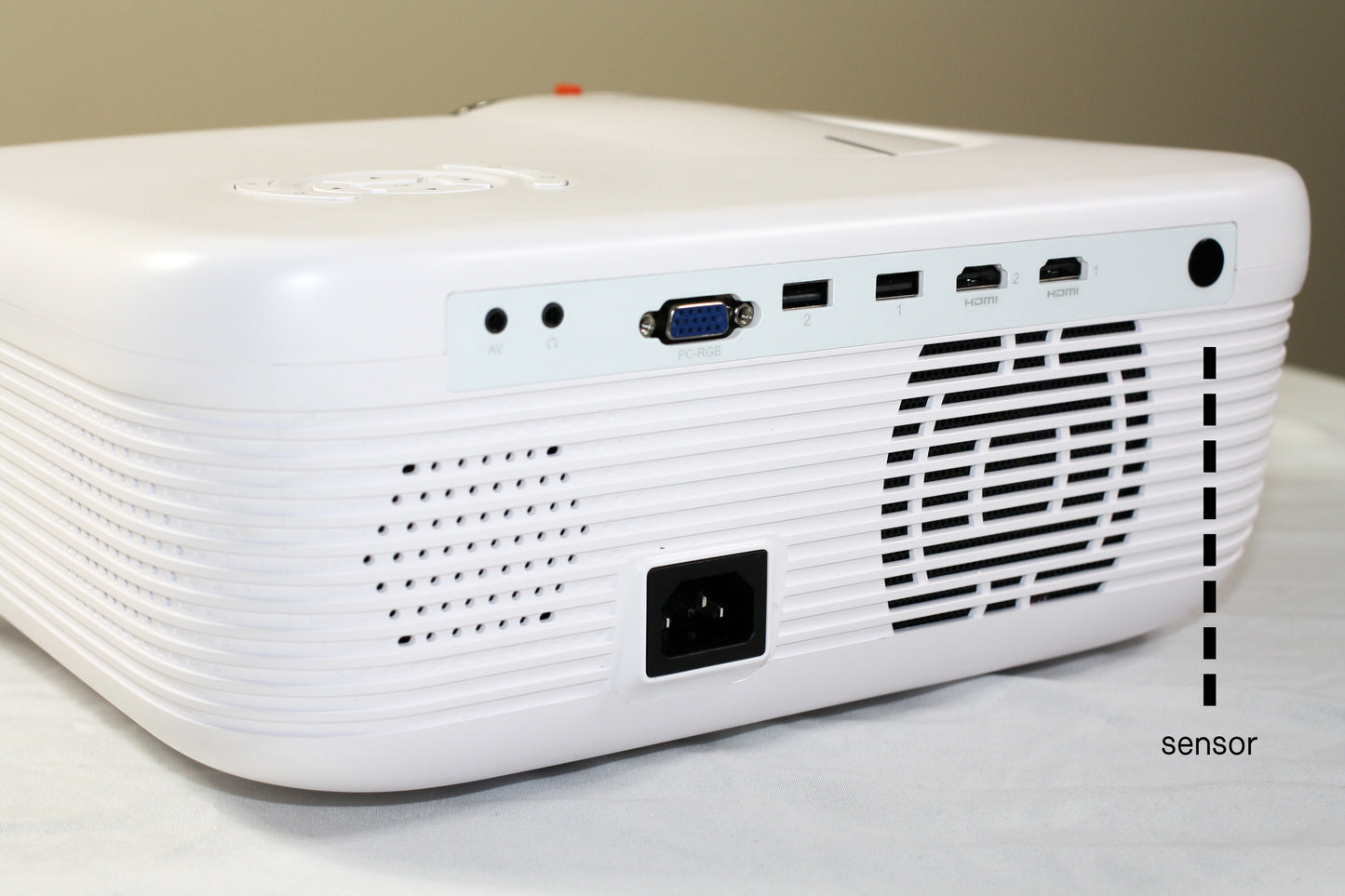 TEXONIC 1080p LED Home Theatre Projector: Crystal Clear Cinema Experience
