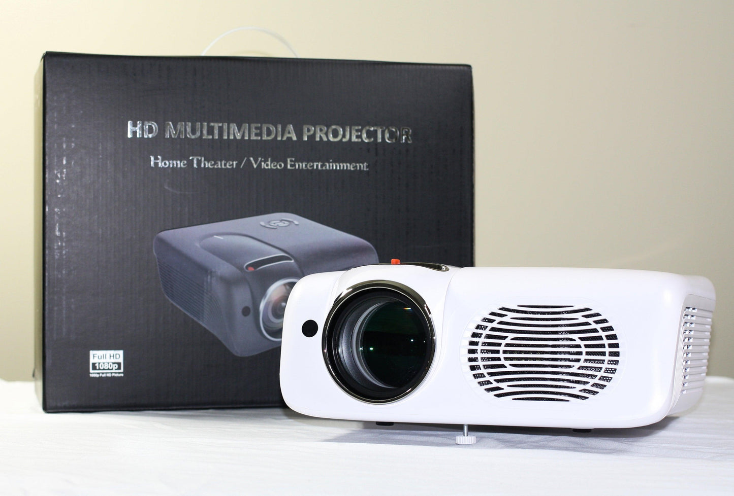 TEXONIC 1080p LED Home Theatre Projector: Crystal Clear Cinema Experience