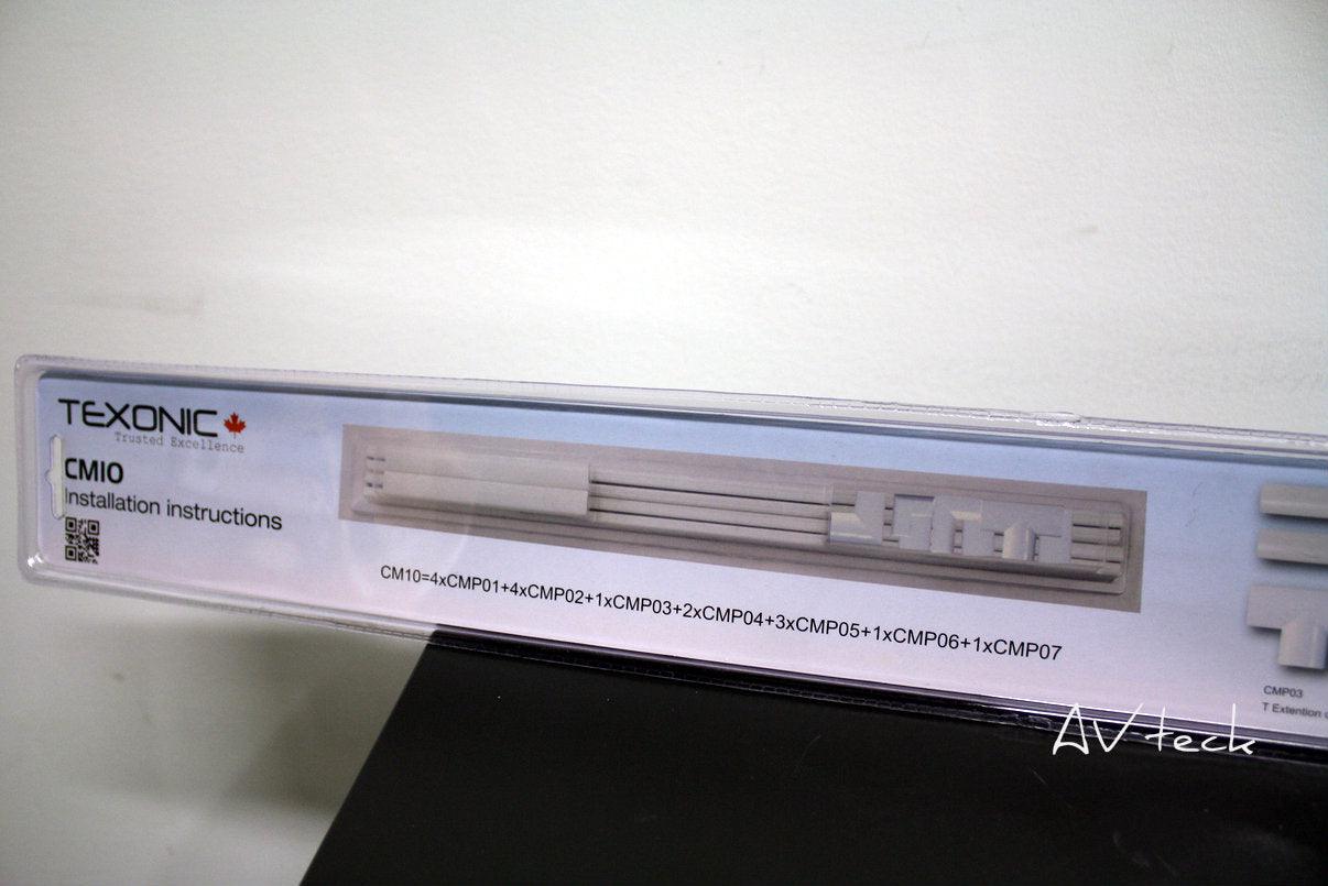 Paintable Complete Cable Management System - TEXONIC AV Inc