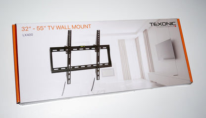 Universal Tilt TV Wall Bracket | installation screen size 32” to 55” | VESA 400 x 400
