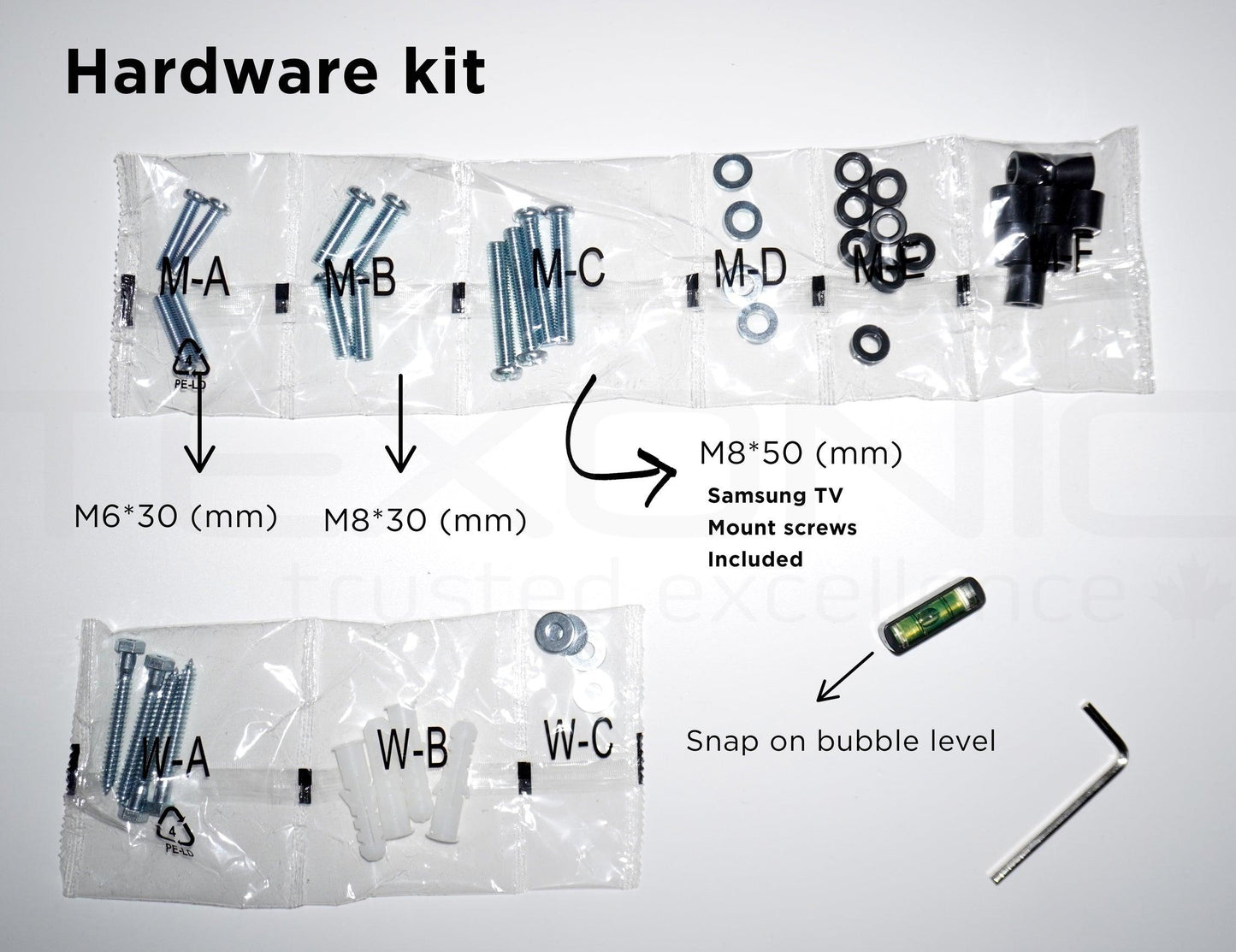 Best Slim Tilt Flat TV Wall Mount | Samsung tv installation screws included