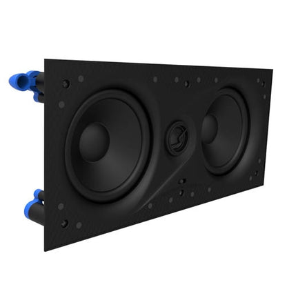 In-Wall 3-Way LCR Speaker with Dual Kevlar Woofers | Surround Sound