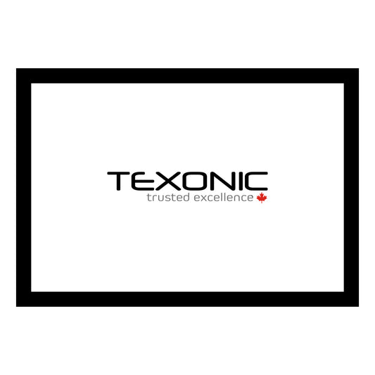Écran de projection fixe blanc TEXONIC 100" | Cadre en velours