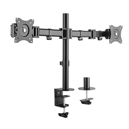 Dual Monitor Arm Desk Mount - VESA Compatible, Supports Up to 32 Inches